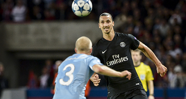 Markus Rosenberg och Zlatan Ibrahimovic.