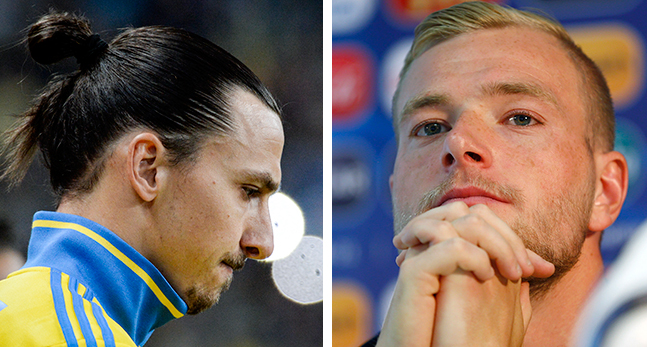 Zlatan Ibrahimovic och John Guidetti.