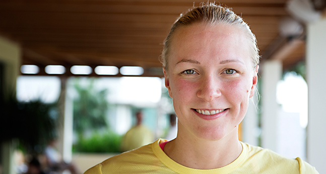 Porträtt på Sarah Sjöström