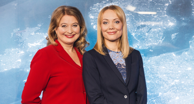 Anna Olsdotter Armar och Andrea Hökerberg