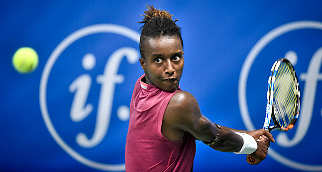 Svenske tennisspelaren Mikael Ymer.