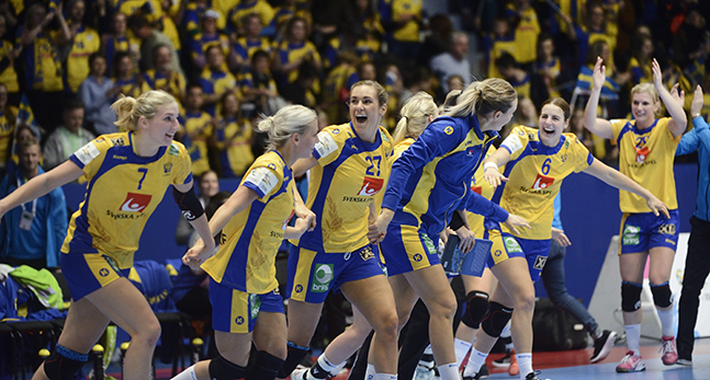 svenskt jubel i EM
