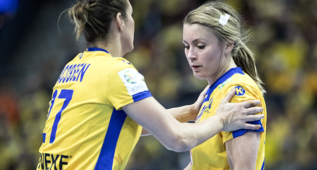Sabina Jocobsen och Isabella Gulldén.