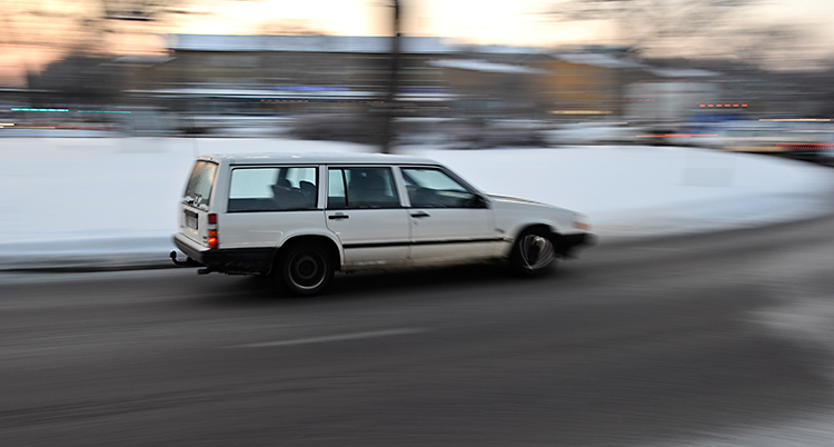 En gammal volvo