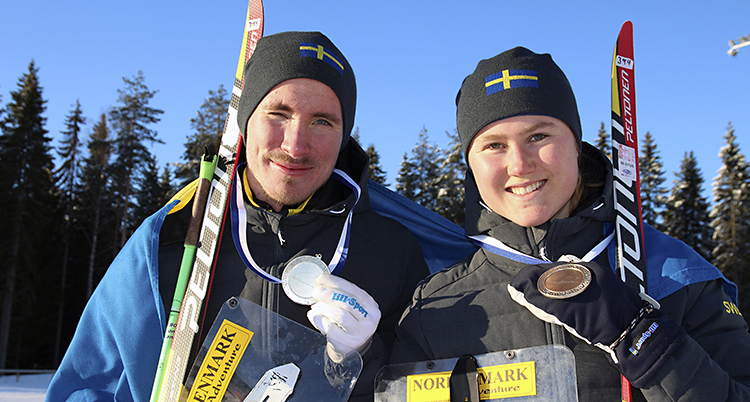 Ulrik Nordberg och Frida Sandberg
