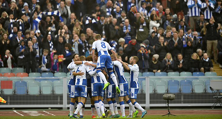 IFK Göteborg firar mål