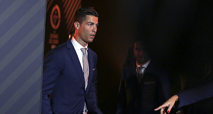 Fotbollsspelaren Cristiano Ronaldo
