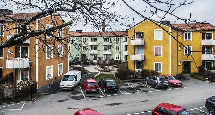 Några hus i Stockholm