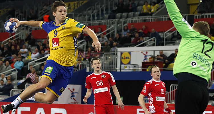 Sverige vann mot Vitryssland