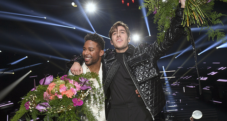 John Lundvik och Benjamin Ingrosso