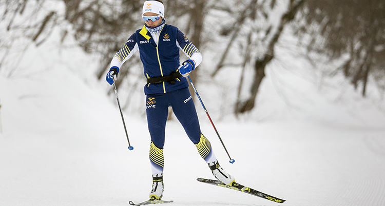 Anna Haag tränar inför OS