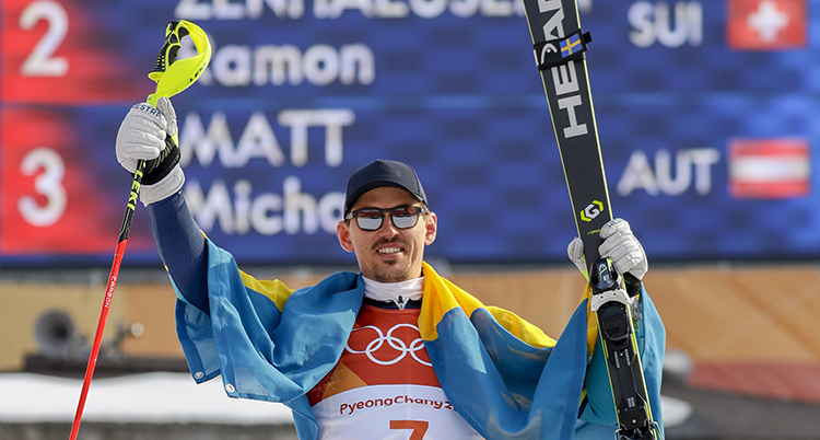 André Myhrer vann guld