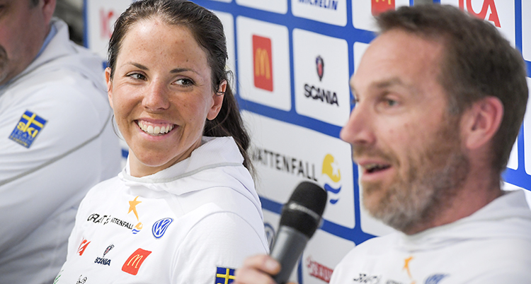 Charlotte Kalla och Magnus Ingesson