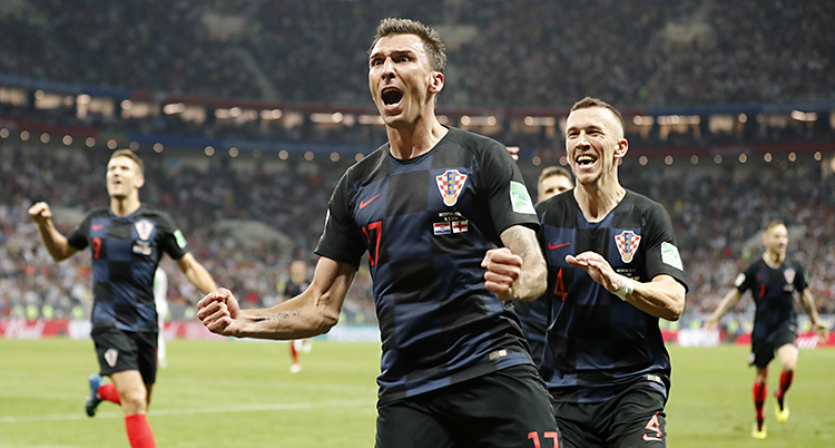 Mario Mandzukic jublar