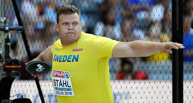 Daniel Ståhl tog silver