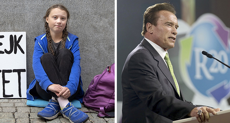 Greta Thunberg ska få träffa Arnold Schwarzenegger