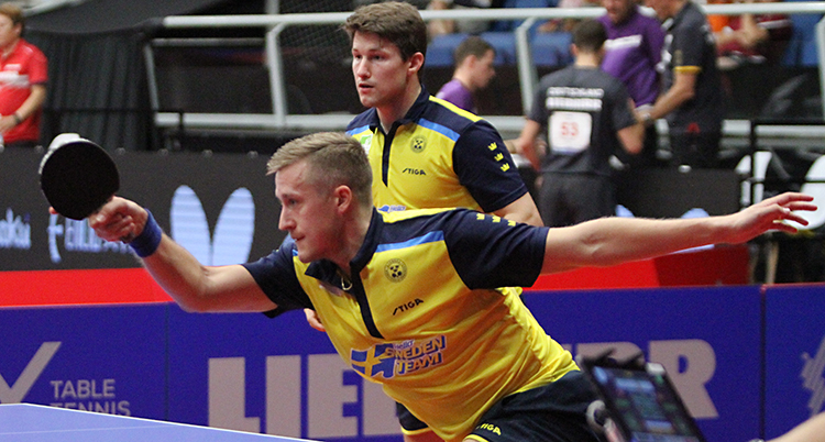 Mattias Falck och Kristian Karlsson tog silver
