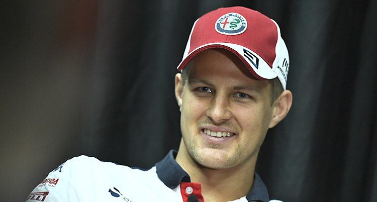 Racerföraren Marcus Eriksson