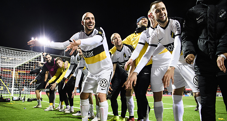 AIK firar segern mot Östersund