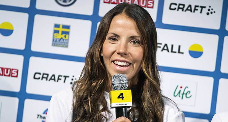 Skidåkaren Charlotte Kalla