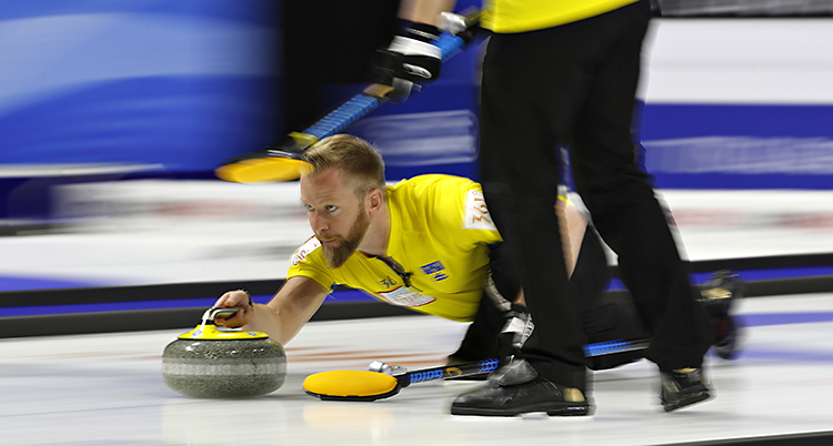 Niklas Edin är lagkapten.