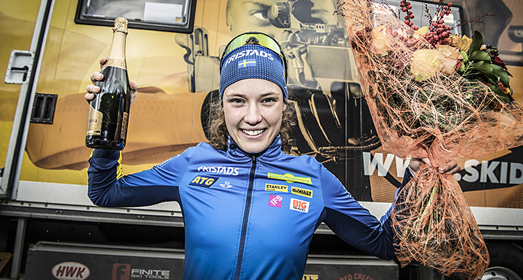 Hanna Öberg gjorde årets idrottsbragd.