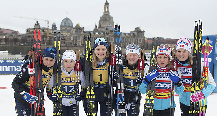 Svenskorna gjorde succé i sprint