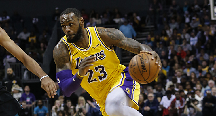 Stjärnan LeBron James.