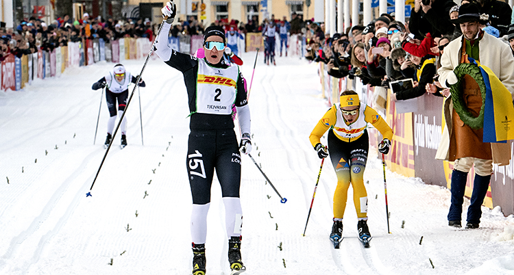 Britta Johansson Norgren vinner loppet