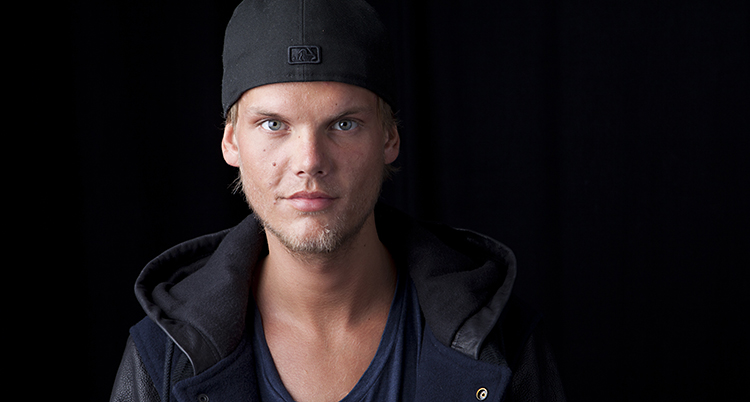 En bild på Avicii.