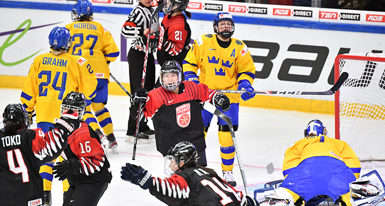 Japan vann mot Sverige i VM