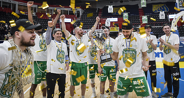 Södertälje vann guld i basket.