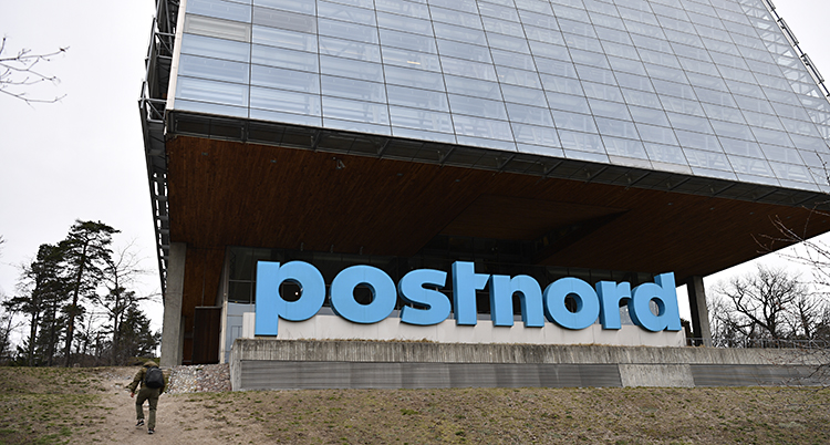 Postnords kontor i Solna.