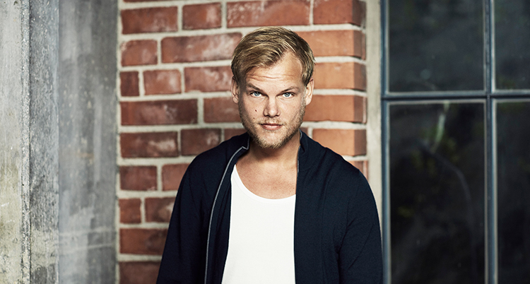 Bild på artisten Avicii.