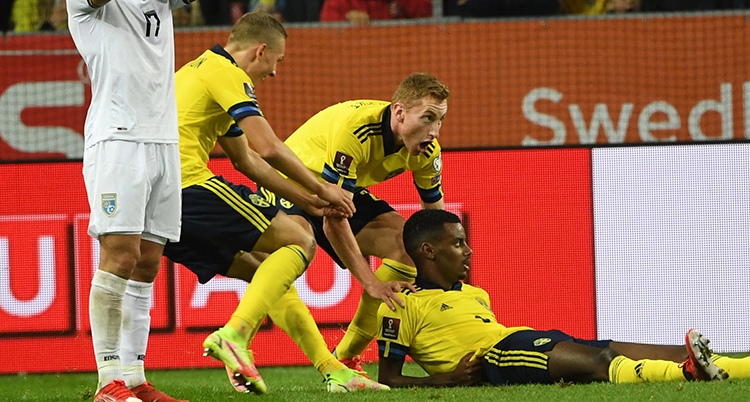 Den svenska anfallaren Alexander Isak.