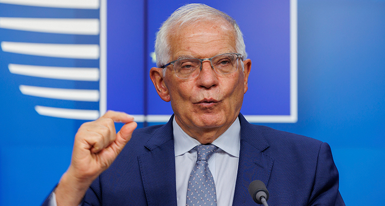 Joesph Borrell pratar.
