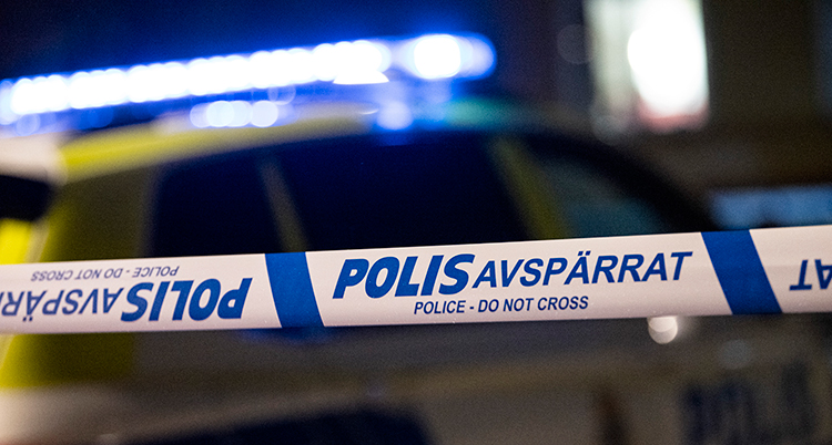Polisavspärrning.
