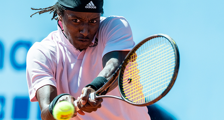 En tennisspelare.