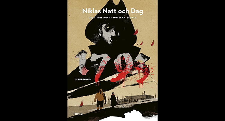 Omslaget är en tecknad bild på en mörk man i hatt, 1793 står skrivet framför mannen.