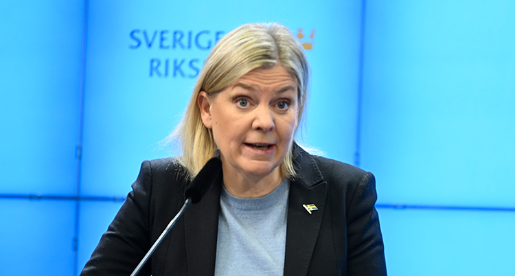 Andersson talar.