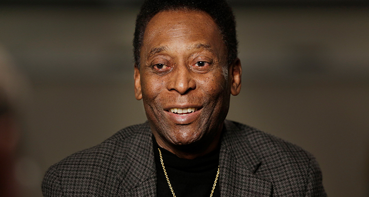 Ansiktsbild på Pelé.