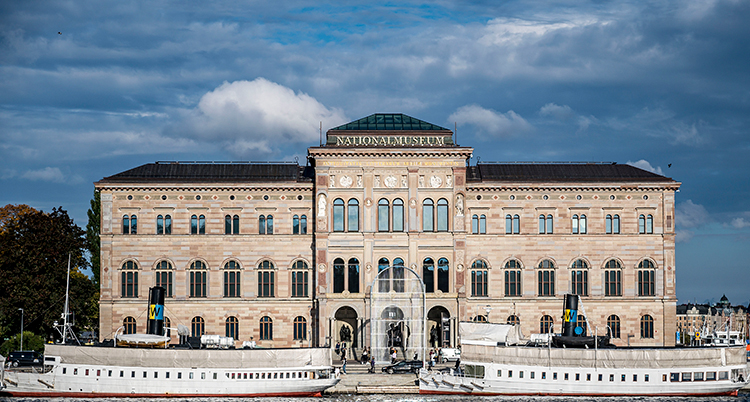 Fasaden på Nationamuseum.