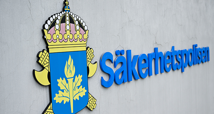 Säkerhetspolisens logga.