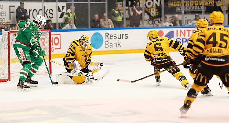 Från en match i ishockey.
