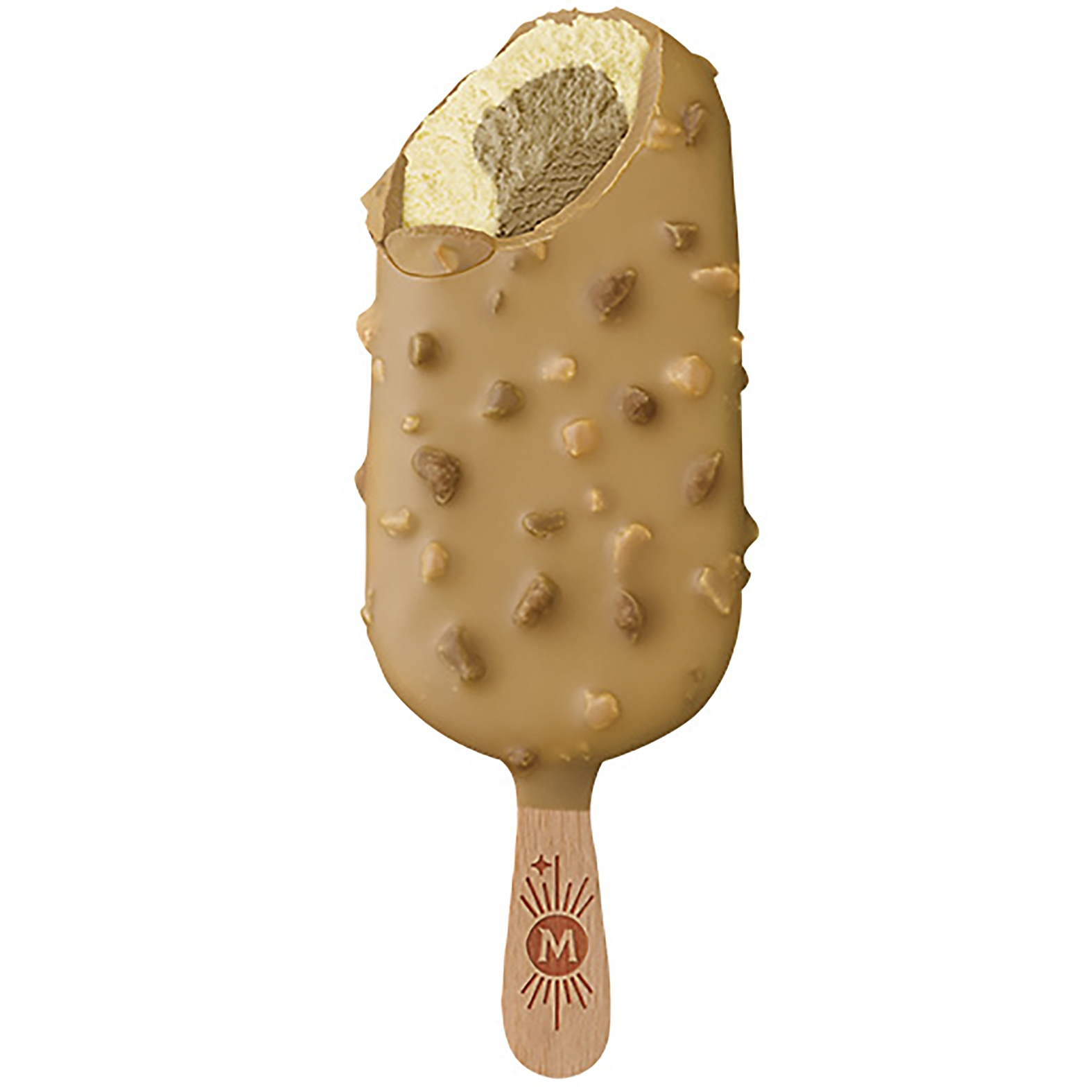En beige glass. Magnum wonder golden toffee.