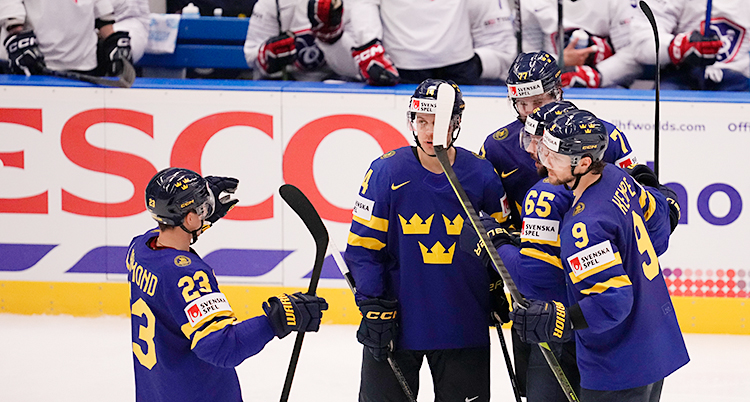 Från en match i ishockey.