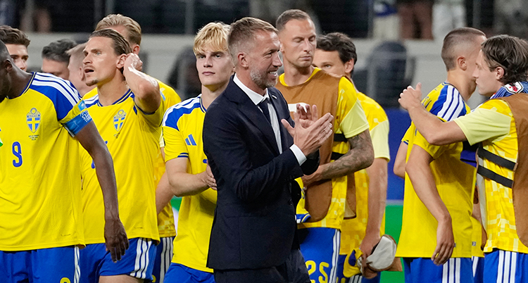 Efter matchen mot Japan i VM.