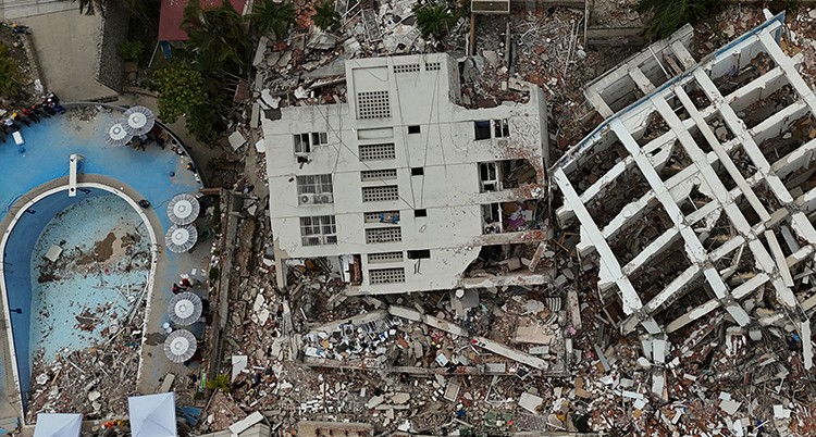 Rasade hus i Venezuela.